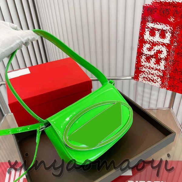 Bolso de diseñador Bolso con correa de moda Bolso a cuadros Bolso de cena de lujo para damas una variedad de patrones de materiales V104208 Tela reflectante verde manzana