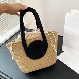 designer tas Mode draagtas Channel Luxe Merk Geweven Strandtas Vrouwen Breien Handtas Super Big Size Vrouwelijke Shopper Zomer Strand