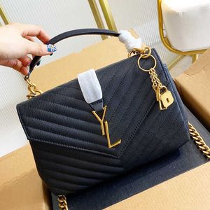 designer tas mode Dames Tassen Handtassen Schoudertassen tote bagg zwart kalfsleer klassieke diagonale strepen gewatteerde kettingen dubbele flap medium kruis