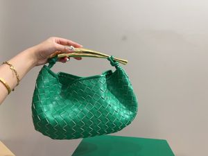 Designer tas Mode geweven metalen handtas Dames handtas Mini Hobo tas Casual clutch tassen Designer portemonnee groene tassen