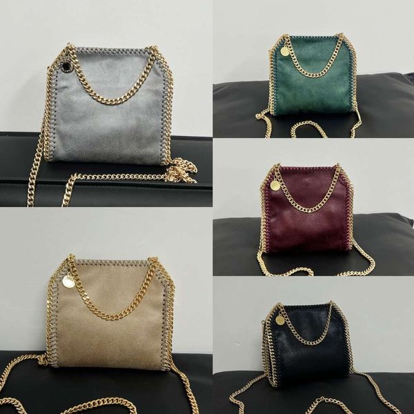 Bolso de diseñador Bolso de cadena francés Bolso Falaella Celebridad de Internet Ins Nicho Bolso bandolera portátil Versátil y de gran capacidad Stella Mccartney