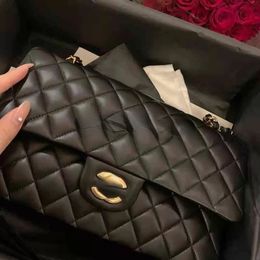 Designer Tas Handtas Man Vrouw Nieuwe Modeketen Een Schouder Messenger Vrouwen Lederen Veelzijdige Luxe Tote Bag L9.8IN H6.29IN