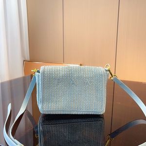 Sac de créateur Sac fourre-tout de haute qualité Sac à main Sac à bandoulière Femme Sac de shopping à la mode et pratiqueSac tissé en lin tissé avec une grande capacité pour les loisirs