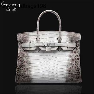 Designer Bag Himalayans handtassen Echt lederen Thai Pure Crocodile Dames Aishi Hoogte Luxe handtas 30 Grote capaciteit klassiek groter groter