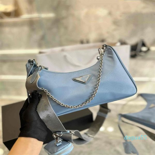 Bolso de diseñador Bolsos Hobo Bolso de mujer con cadena para axilas Bolsos cruzados Bolso de hombro Bolso con monedero Moda