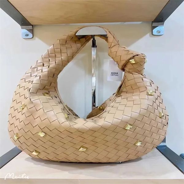 Bolso de diseñador Jodies Bolso de alta gama para mujer Bolso de cuero real de lujo Bolso de mujer de alta calidad Bolso bandolera de cuero con un solo hombro
