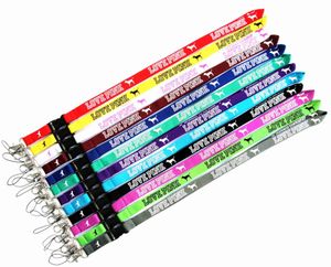 Designer tas sleutelhanger mode lanyard roze voor sleutelhals halsband sleutelhangers regenboog lanyards id badge houder voor verpleegkundige wide1.5 cm sleutelhging dhgate