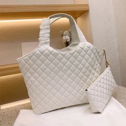 Sac de créateur grand fourre-tout mode voyage en cuir véritable ICare sac à bandoulière pour femme avec chaîne en or sac à bandoulière de marque de luxe avec mini portefeuille sac à main en polaire sac d'hiver A