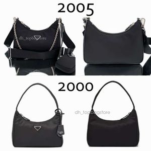 Sac de créateur Sac à main luxueux Sacs pour femmes Sac fourre-tout Re Edition 2005 2000 3 pièces Sacs fourre-tout Cleo Nylon Underarm City Fashion Multifonctionnel Grande capacité