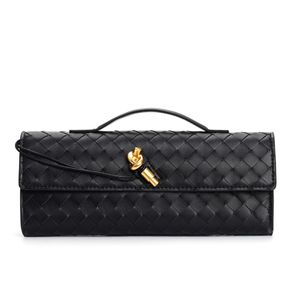 Designer Bag Luxury tas lange koppeling eniamo met handvat Intrecciato vakmanschap koesleer vrouwen schoudertassen portemonnee handtassen design avondtas