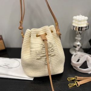 Sac de créateur sac de luxe sac à bandoulière tissé seau femme grande capacité sac à main marque lettre en peluche sac à main Shopping