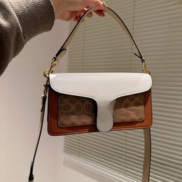 Designer tas luxe handtas draagtas zakken houlder tas dames handtassen tabby wijn god tas korrel lederen reliëf mode crossbody tas nieuwe onderarm tas