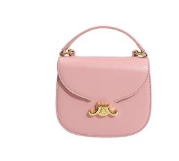 Bolso de diseñador Bolso de cuero de lujo Media luna Moda Bolso cruzado de cintura alta Numero Bolso Bolso de bola de masa Bolso clásico para mujer Bolso de hombro A001