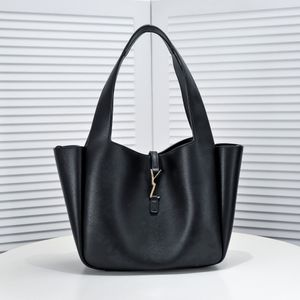 Designer tas Luxe draagtas Eenvoudige lichtgewicht slijtvaste tas Handgemaakte leren groentemand Klassieke leren lychee designer handtas Portemonnee YB88