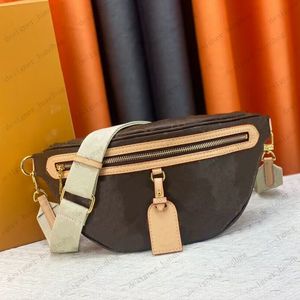 High Rise Designer Bumbag Heren Crossbody Chestpack Luxe ontwerpers Riemen Tas voor dames Fannypack Rits Heuptassen Cross Body Handtas Heuptas