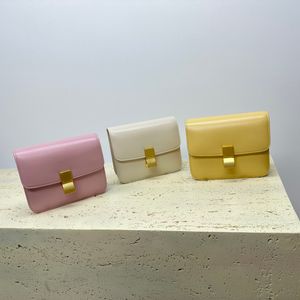 Sac de créateur moyen classique boîte sac à bandoulière marque de luxe hobo femmes sac à main Top haute qualité en cuir petit sac avec boîte