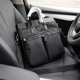 Bolsa de diseñador Hombres maletín Black Office Bag Bag Laptop Bag Bags Nylon Bols