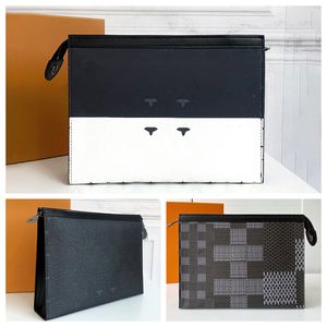 Designer tas mannen koppeling reistoiletartikelen zakje ritssluiting opbergzak grote pallas tas man sleutel munt opbergzak lederen handtas ipad tas ontwerper koppeling toilettas tas