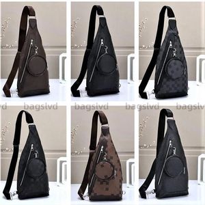 Bolso de diseñador Hombres Bolso cruzado Bolso bandolera para hombre Bolso bandolera Bolso de hombro Cofre de cuero Avenue Sling Mochila Lujo para hombre Anti Thief Bolsos cruzados Bolsos de bolsillo Monedero