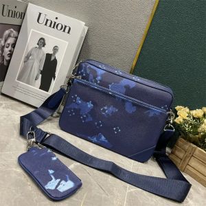 Designer Bag Men Messenger Bag Crossbody Bags Handtas 3pcs Trio Women Classic Luxury Tote Bags Purse Rugack Wallet Embosed lederen schoudertassen 69443