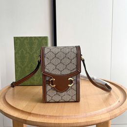 Sac de créateur Mini sac de téléphone portable de mode pour hommes et femmes 625615 sac à bandoulière rétro classique sac à bandoulière multifonctionnel