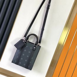Designer-Tasche, modische Mini-Einkaufstasche für Herren und Damen #46453, bedruckte Umhängetasche aus Leder, Multifunktions-Geldbörse, Kartentasche, temperamentvolle Umhängetasche