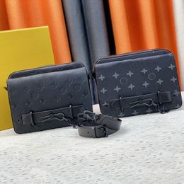 Sac de créateur Impression en cuir pour hommes Sac à bandoulière Haut de gamme Ethos Messenger Bag Multi fonction wallet Card Bag Passport Holder # 45585