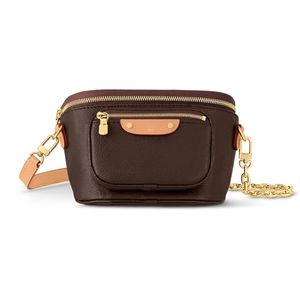 Sac de designer Mini Bumbag Ceinture Poitrine Sacs de taille Luxurys Femmes Fourre-tout Sac à main Embrayage Hommes Fanny Pack Poche Taille Packs Crossbody Sacs à bandoulière en cuir