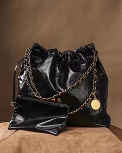 Designer tas nieuwe vuilniszak dames schoudertas boodschappentas mode trend dames tas ketting tas