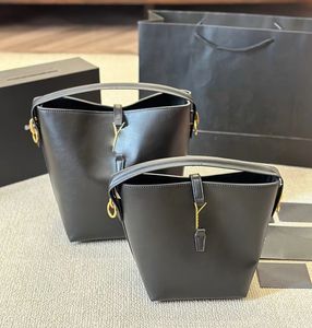 Designer tas nieuwe le 37 glanzende lederen emmertas schoudertassen dames tassen crossbody tote 2-in-1 mini portemonnee hoogwaardige luxe handtassen handtassen