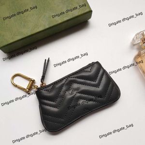 Sac de créateur Nouveau portefeuille zipper en cuir zéro mini-clés portable portable portable sac à clés à 90%