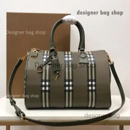 designer tas Olijfgroen Kussentas Handtas Tophandvat Tote Bags Topspiegel Kwaliteit Portemonnee Dames Crossbody Schoudertassen Leren hangslot Bagagelabel