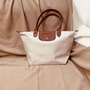 Sacs à raviolis en nylon, sac à bandoulière de grande capacité, fourre-tout pliable, étanche, sac de rangement Oxford pour femmes et filles, léger, voyage, shopping, sac à main bon marché