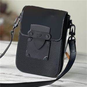 Designer tas schoudertas crossbody tas heren dames tassen slot verticale draagbare portemonnee merk mini portemonnee telefooncompartiment luxe tas