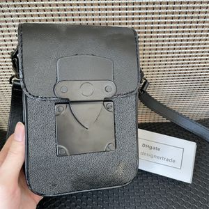 Bolso de diseñador Bolso de hombro Bolso cruzado S-Lock Cartera portátil vertical Hombres Marca Mini monedero Bolso de lujo Bolsos de mano Compartimento para teléfono