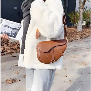 Bolso de diseño caliente bolso de silla de montar bolso de moda bolso de moda para damas bolsas de malla de cuerpo de malla para mujer billetera casual bolso de cuero de lujo bolsos de noche