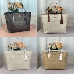 City Tote The Tote Bag Designer Bag City33 Luxe handtassen Dames Fashion Cross Cross Capaciteit Leer Leer Kwaliteit Kwaliteit Multifunctionele klassieke boodschappentas