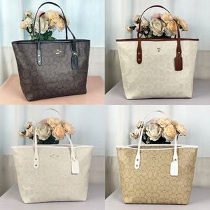 City Tote The Tote Bag Designer Bag City33 Luxe handtassen Dames Fashion Cross Cross Capaciteit Leer Leer Kwaliteit Kwaliteit Multifunctionele klassieke boodschappentassen