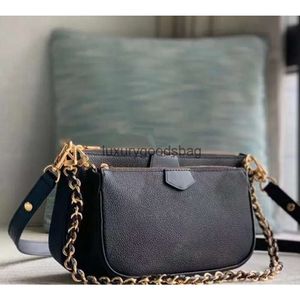 Sac de créateur Sac à bandoulière Sac à main multi-poches préféré du designer de luxe de haute qualité Sac à main pour femme Sac à main en cuir Sac à bandoulière Portefeuille 3 pièces