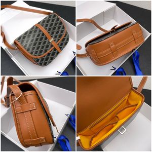 Bolso de diseñador Bolsa de hombro de lujo Bolsa de sillas de montar con billeteras de correa