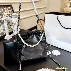 Bolso de diseñador Bolso de hombro Bolsas de cadena de perlas Monedero Diseñador Mujer Bolso Mini Bolso Cuero de alta calidad 2023 Master Quality Designer Bags Gold Coin Bag Precio barato