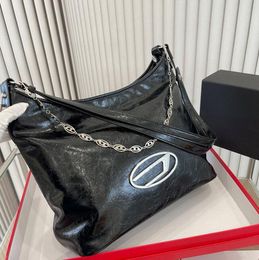 Designer schoudertas Trash Italië geplooid metalen handvat mode clutch Jingle Bag dames handtas nappa hoge kwaliteit clutch