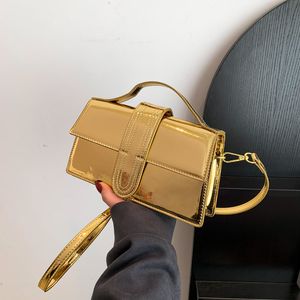 Designer tasformaat schoudertassen Fluorescerende draagtas voor onder de armen Draagbare messengertas Mini vierkante portemonnee 230301
