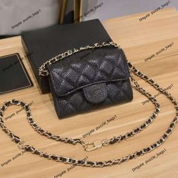 Designer tas kleine portemonnee concaaf ontwerp mini-ketting heuptas nul portemonnee kaart enkele schouder crossbody dames portemonnee van echt leer schapenvacht luxe