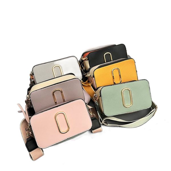 sac de créateur instantanément cool et élégant sac marc caméra petite bourse crossbody mini sac à poussière de boîte d'épaule féminine