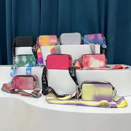 Designertas Snapshots Cameratas Beroemde schoudertassen Leren portemonnees Portemonnee Handtas nieuwe kleur Afneembare en verstelbare riem Portemonnees Dual Top ritssluiting