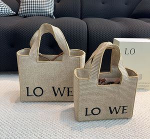 Designer Bag Strawtas Luxe tas Woody Beach Tas Designer Bag Handtas Tas Tas Damesmode Hoogwaardige schoudertas Grote capaciteit Winkelzak