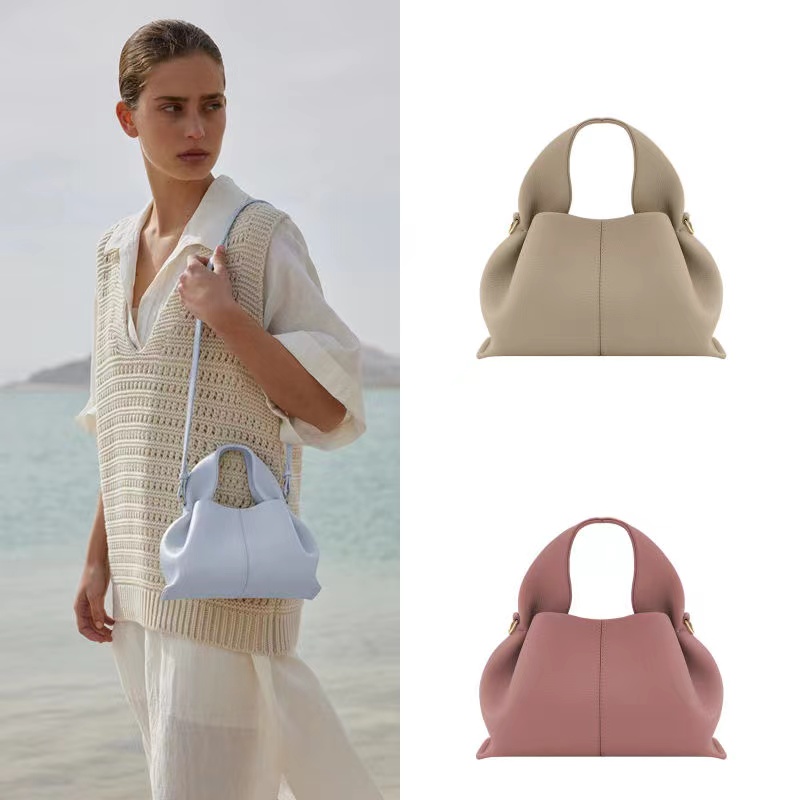 Designer Bag Tonca Textured Backpack Camel Numero Un Nano Ma Le Cyme Handbag Women's Crossbody Bag Women's Handbag Leather Bag Luxury Cloud Bag