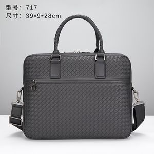 Designer tas draagtas aktetassen breien leerleer 13 inch laptop tas reistasje schoudertas