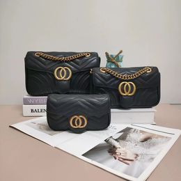Sac de créateur sac à bandoulière Fashion Luxury sacs à main Femmes Cross Body Classic Tote Tote 3 Tailles luxes